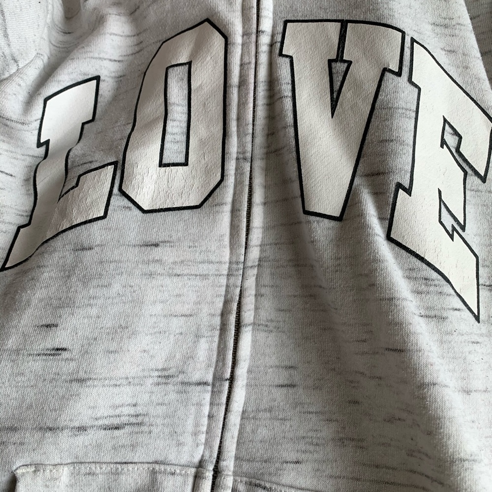 White jacket with black details